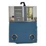 Voir la diapositive 5 : UNIVERS DECOR Lot de 2 Rideaux occultant 140 x 260 cm  Night  Bleuet - Bleu - 2 Panneaux occultant 140 x 260 cm