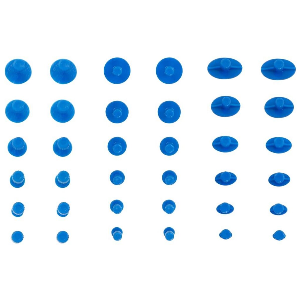 VIDAXL Outil d'elimination de bosses de voiture 36 pcs