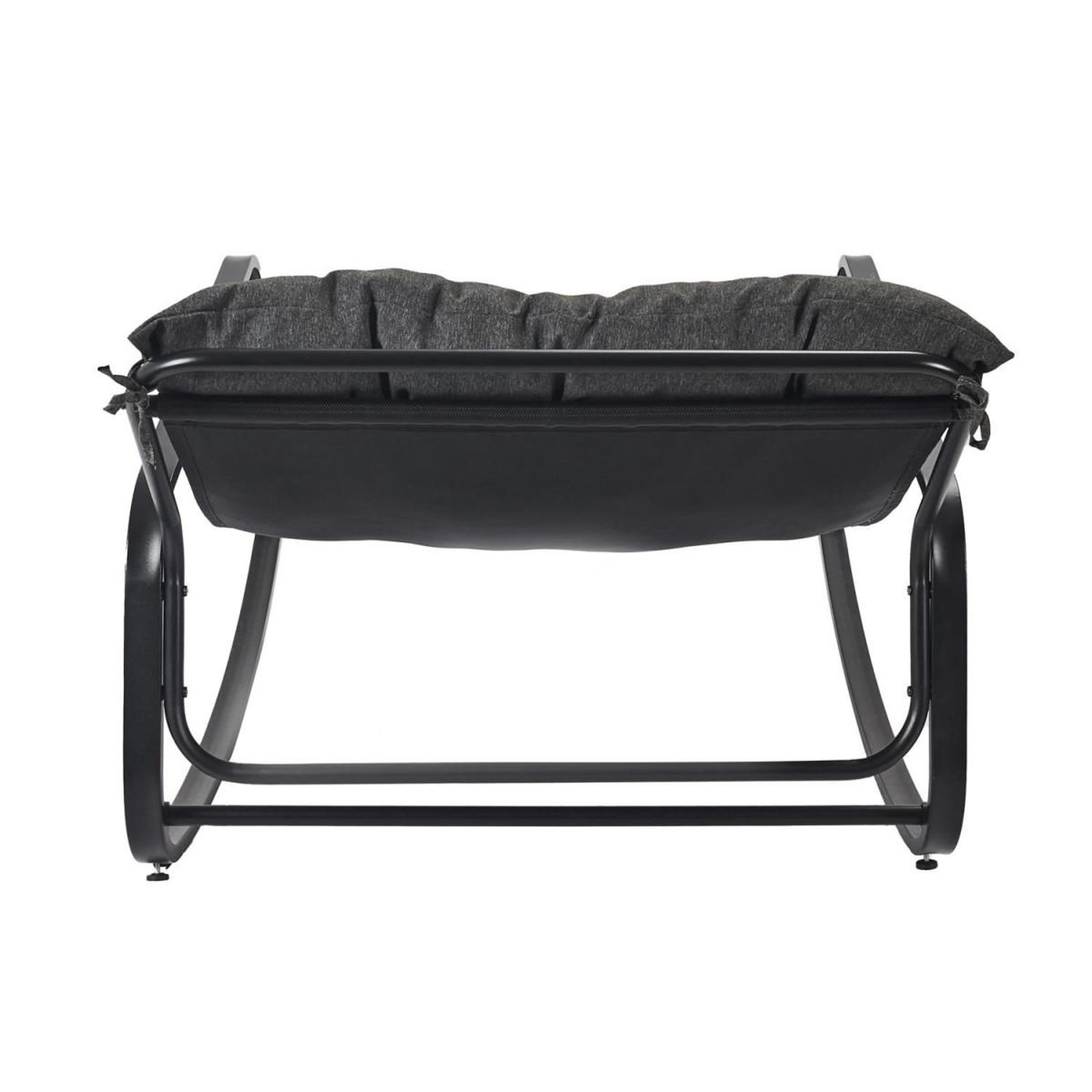 Voir la diapositive 6 : The Home Deco Factory Fauteuil à bascule design  miami  130cm gris