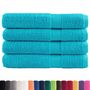 Voir la diapositive 2 : VIDAXL Serviettes de sauna de qualité supérieure SOLUND 4 pcs