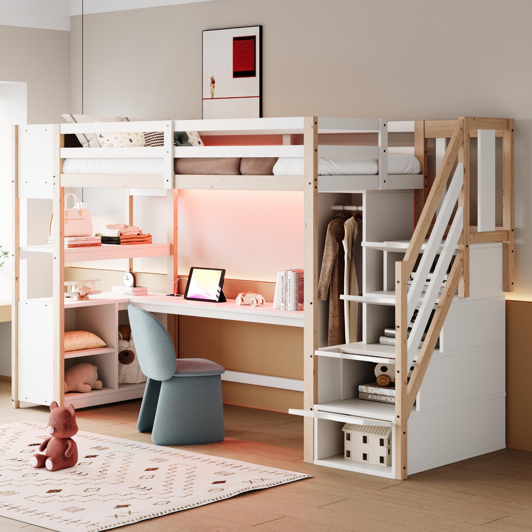 Voir la diapositive 4 : MERAX Lit mezzanine
