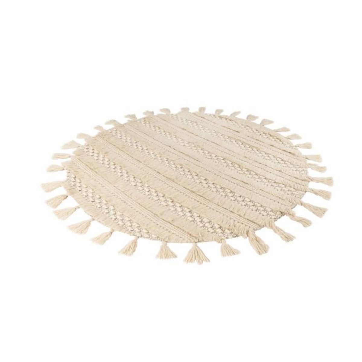 Paris Prix Tapis Bohème Tissé à la Main  Bohist  160cm Naturel