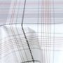Voir la diapositive 3 : HABITABLE Nappe en toile cirée ronde Carreau - Diam. 150 cm - Ecru