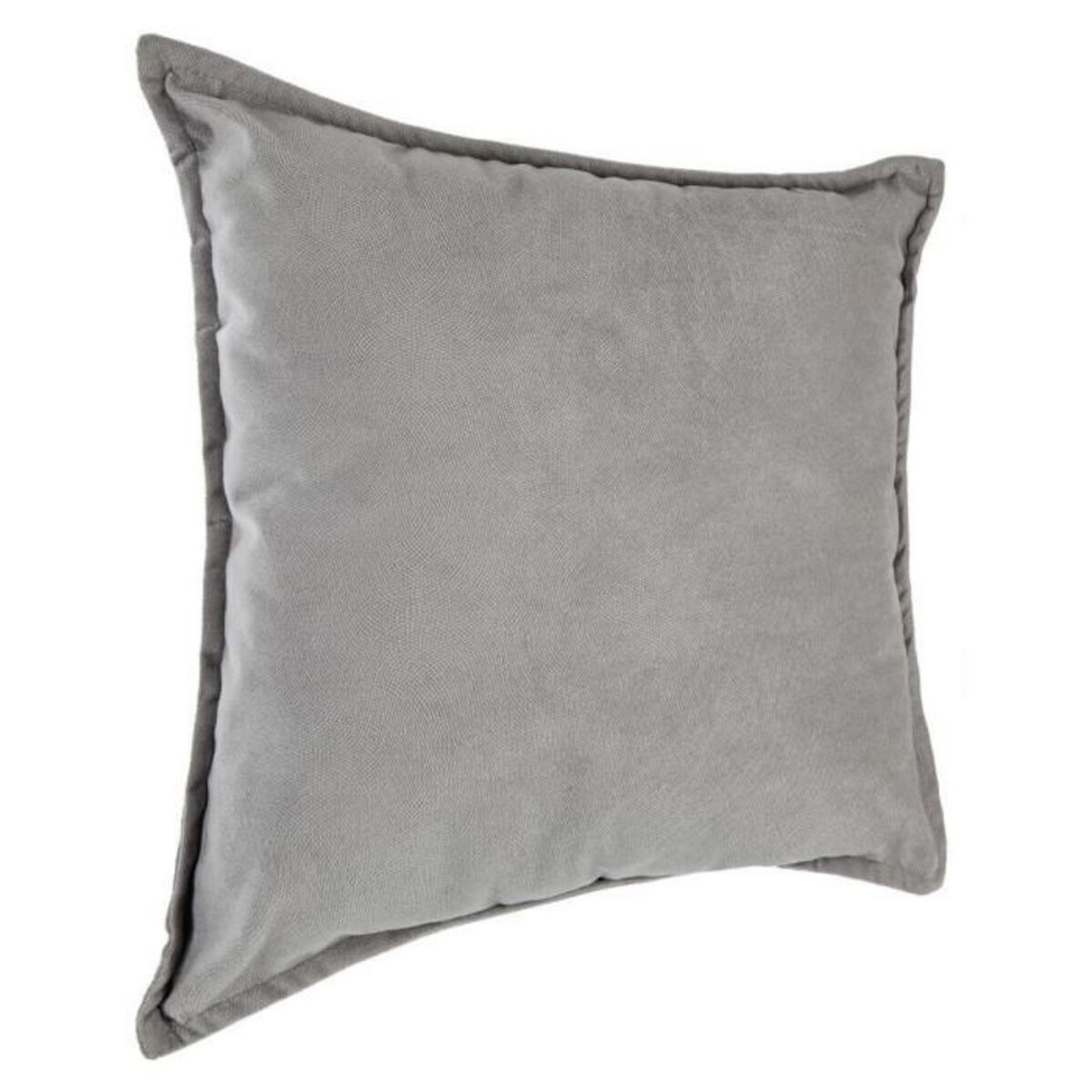 ATMOSPHERA Coussin Déhoussable  Lilou  45x45cm Gris Clair