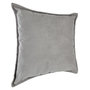 Voir la diapositive 1 : ATMOSPHERA Coussin Déhoussable  Lilou  45x45cm Gris Clair