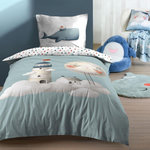 STOF Housse de couette enfant 140x200 + 1 taie coton 57 fils