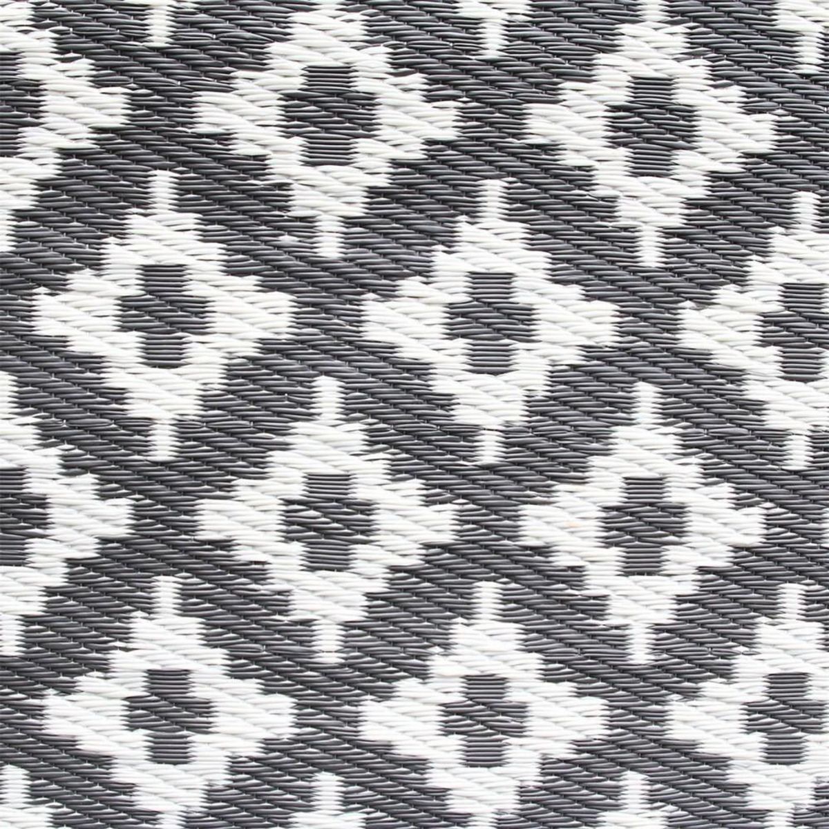 The Home Deco Factory Tapis intérieur et extérieur polypro 120x180 gris foncé