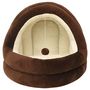 Voir la diapositive 3 : VIDAXL Lit pour chat 40x40x35 cm Marron et creme
