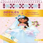 MARIAGES DE PRINCESSES. 21 MODELES ET + DE 180 AUTOCOLLANTS, Lili la Baleine