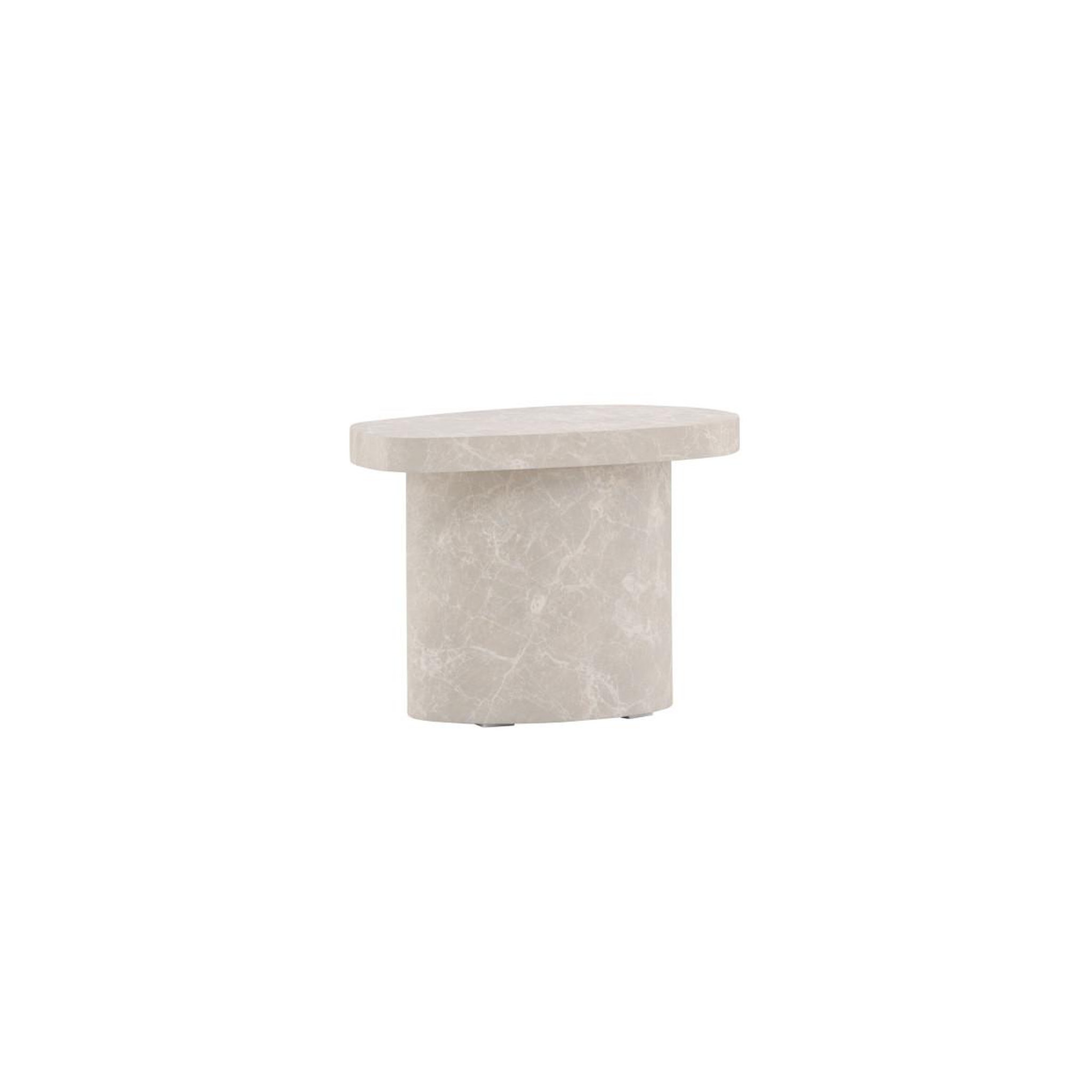 Voir la diapositive 5 : Paris Prix Table d'appoint design  bastad  50cm gris clair