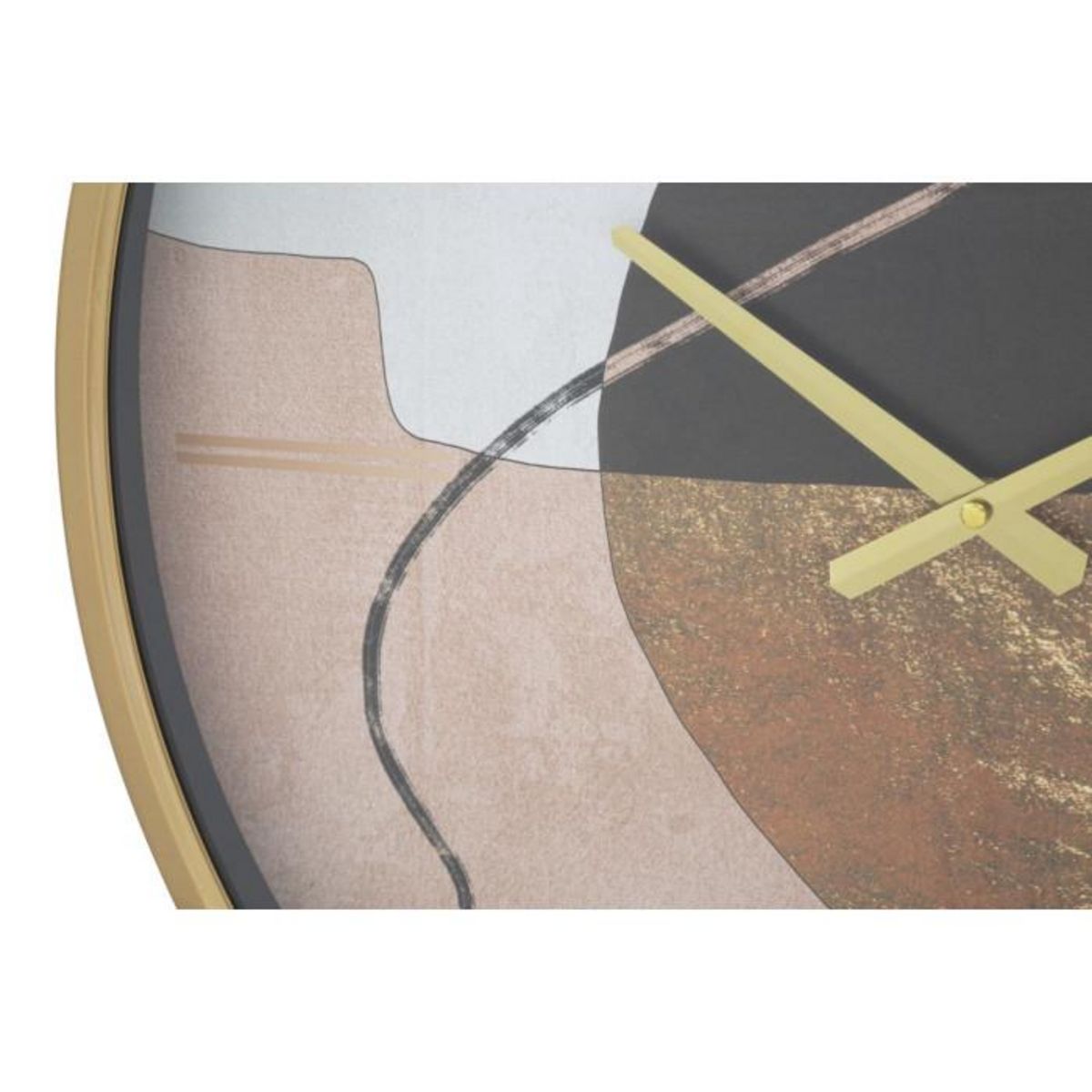 Paris Prix Horloge Murale en Verre  Art Red  60cm Multicolore