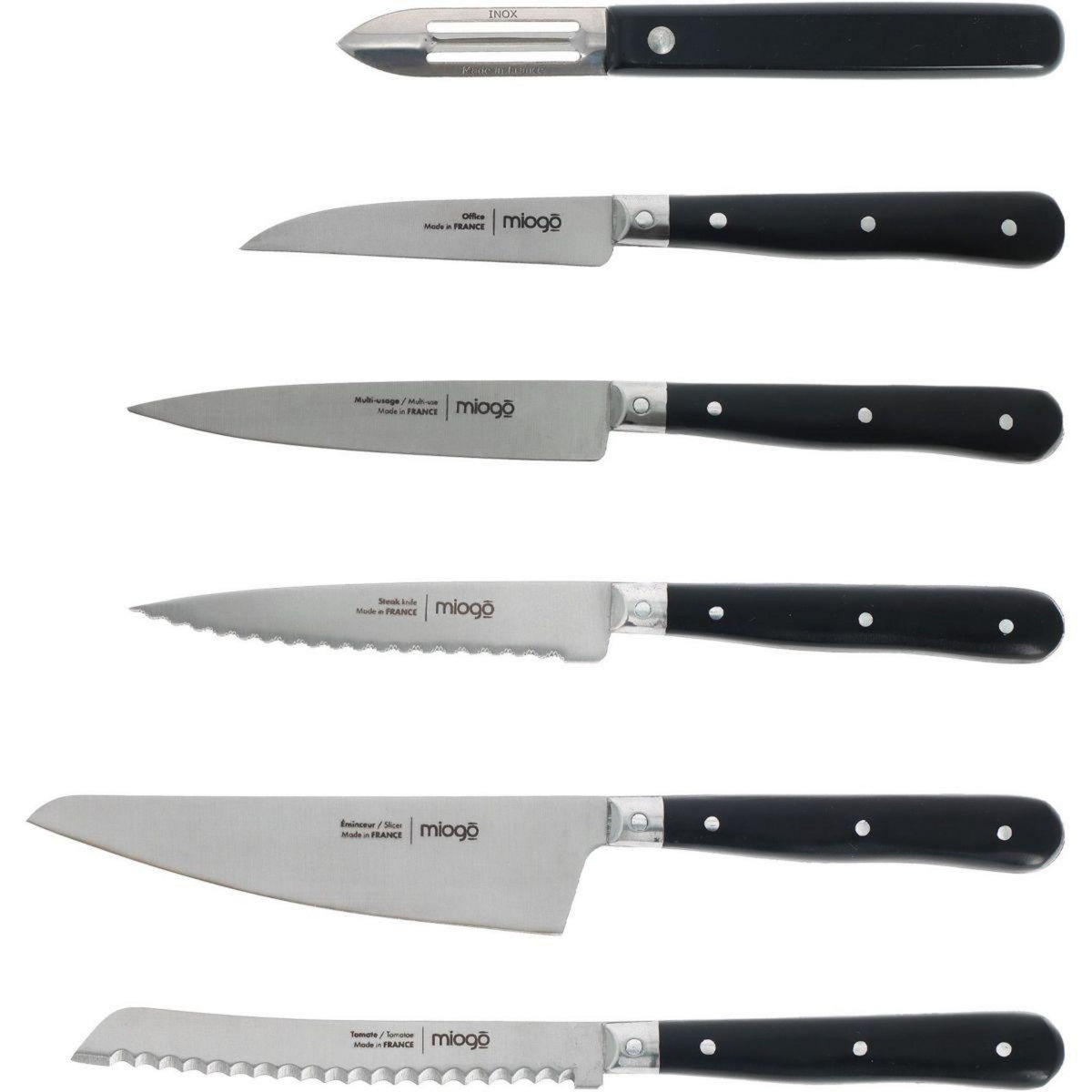 MIOGO Couteau Eplucheur 5.5 cm