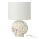 Paris Prix Lampe à Poser Coquillage  Beach  50cm Blanc