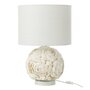 Voir la diapositive 1 : Paris Prix Lampe à Poser Coquillage  Beach  50cm Blanc