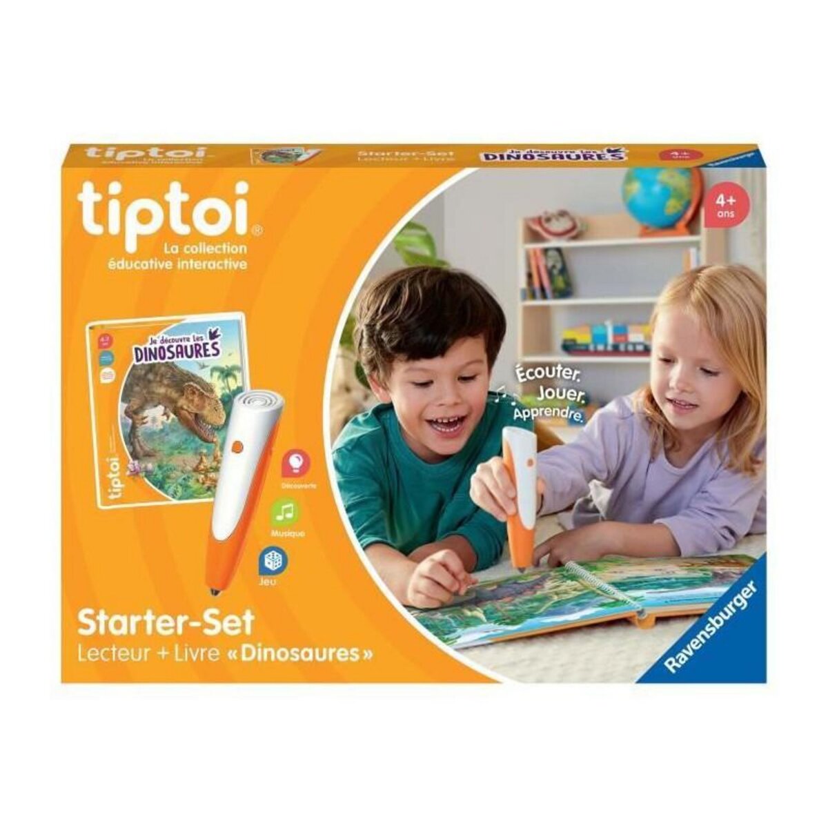 RAVENSBURGER Jeu électronique éducatif Ravensburger Tiptoi® Starter Dino