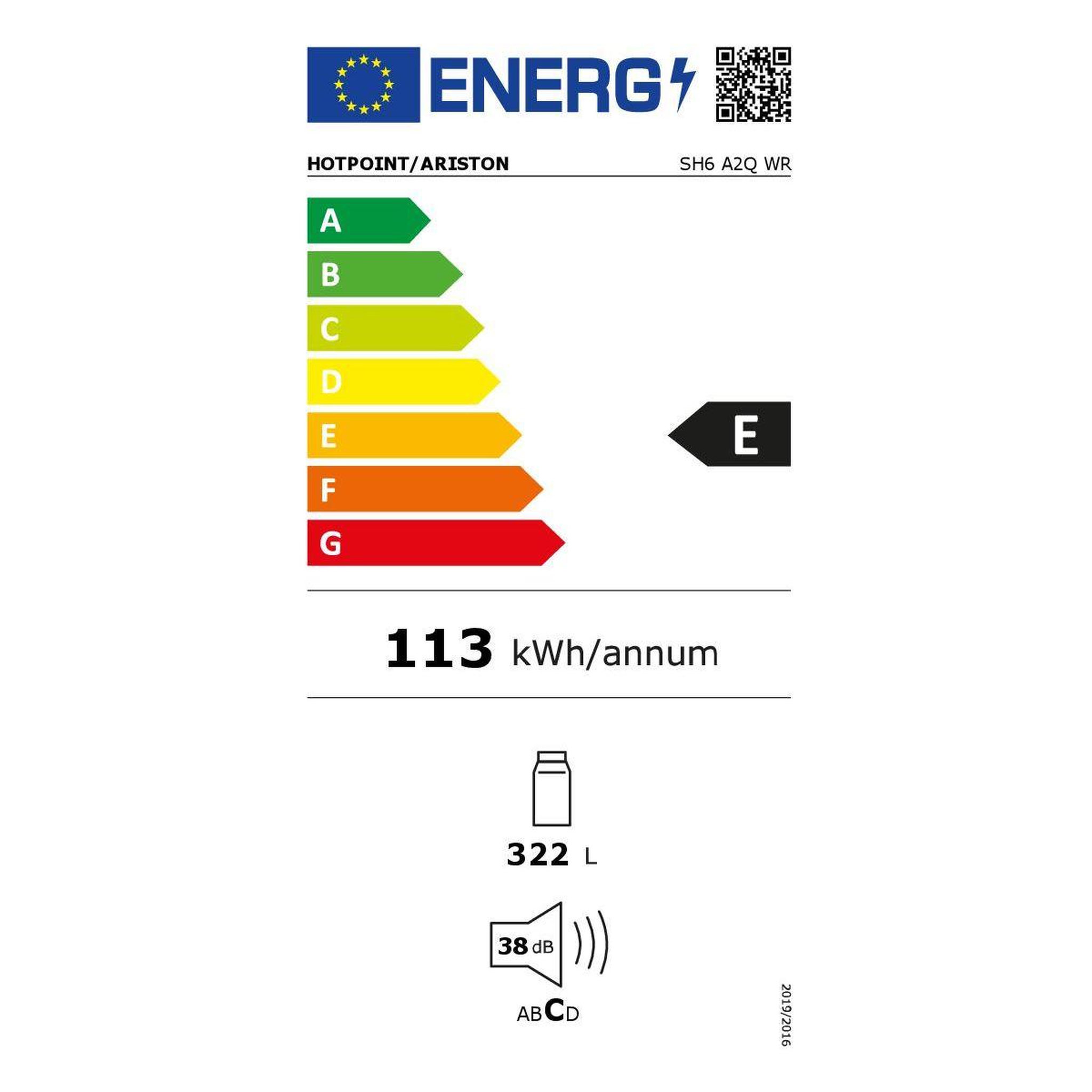 Voir la diapositive 6 : HOTPOINT Réfrigérateur 1 porte SH6A2QWR