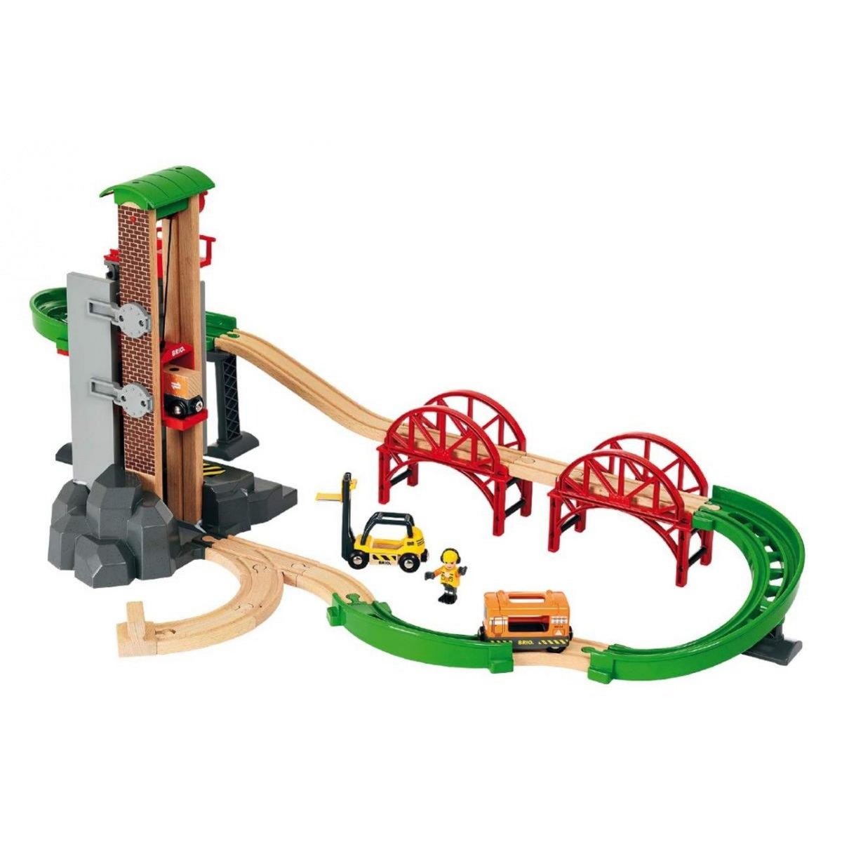 Brio 33887 Circuit grande plateforme multimodale