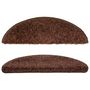 Voir la diapositive 4 : VIDAXL Tapis d'escalier 10 pcs 56x17x3 cm Marron