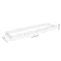 Voir la diapositive 6 : VIDAXL Lit sureleve a gabion Acier galvanise 400x100x20 cm