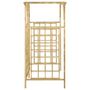Voir la diapositive 4 : VIDAXL Pergola de jardin pour poubelles triples Bois de pin impregne