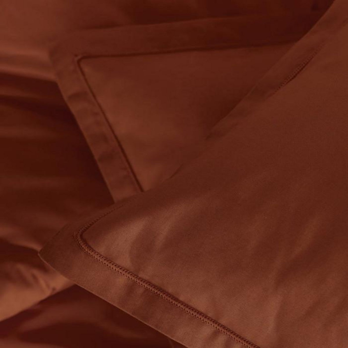 ATMOSPHERA Taie d'Oreiller  Intérieur  50x70cm Terracotta