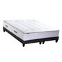 Voir la diapositive 1 : IDLITERIE Ensemble matelas Ressorts 7 zones H28cm + sommier PALACIO FABRICATION FRANCAISE