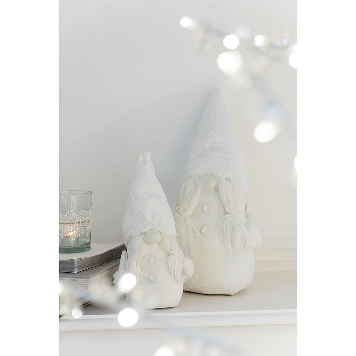 Paris Prix Statuette Déco  Père Noël  27cm Beige