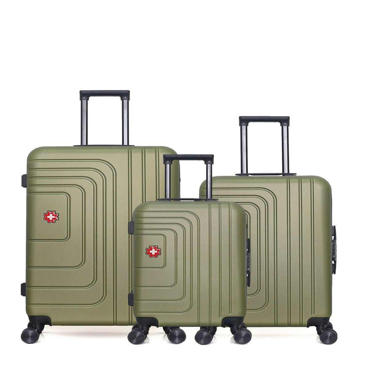 SWISS KOPPER SWISS KOPPER - LOT DE 3 - Valises grand format, weekend et cabine RUTI