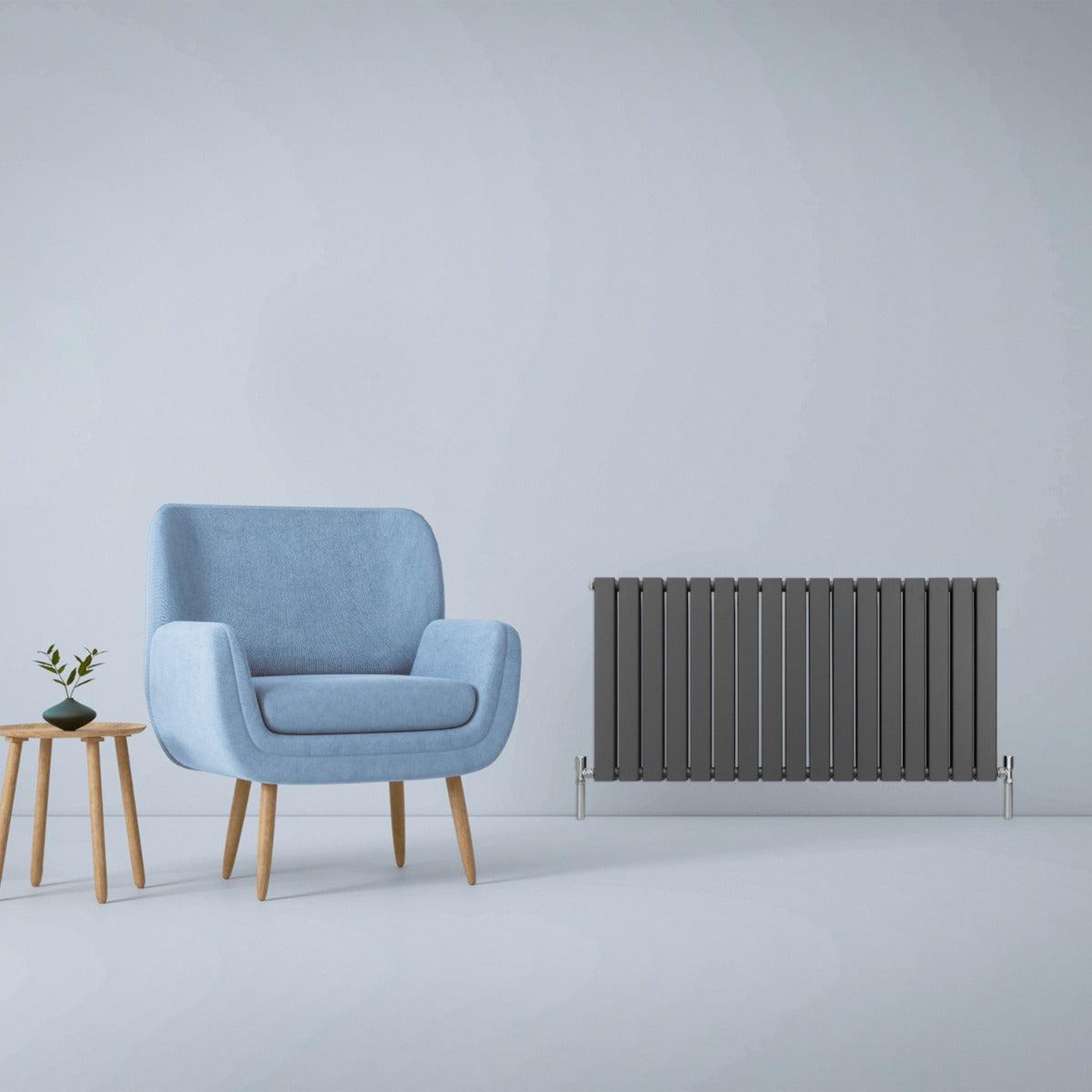 Voir la diapositive 2 : MONSTERSHOP Radiateur plat à 2 panneaux - 600 x 1190 mm