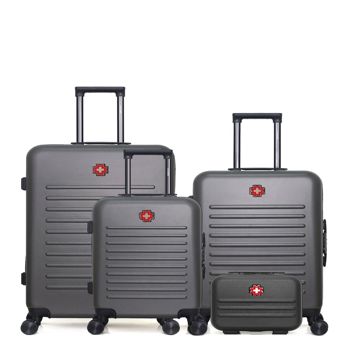 SWISS KOPPER SWISS KOPPER - LOT DE 4 - Valises grand format, weekend, cabine et vanity WIL