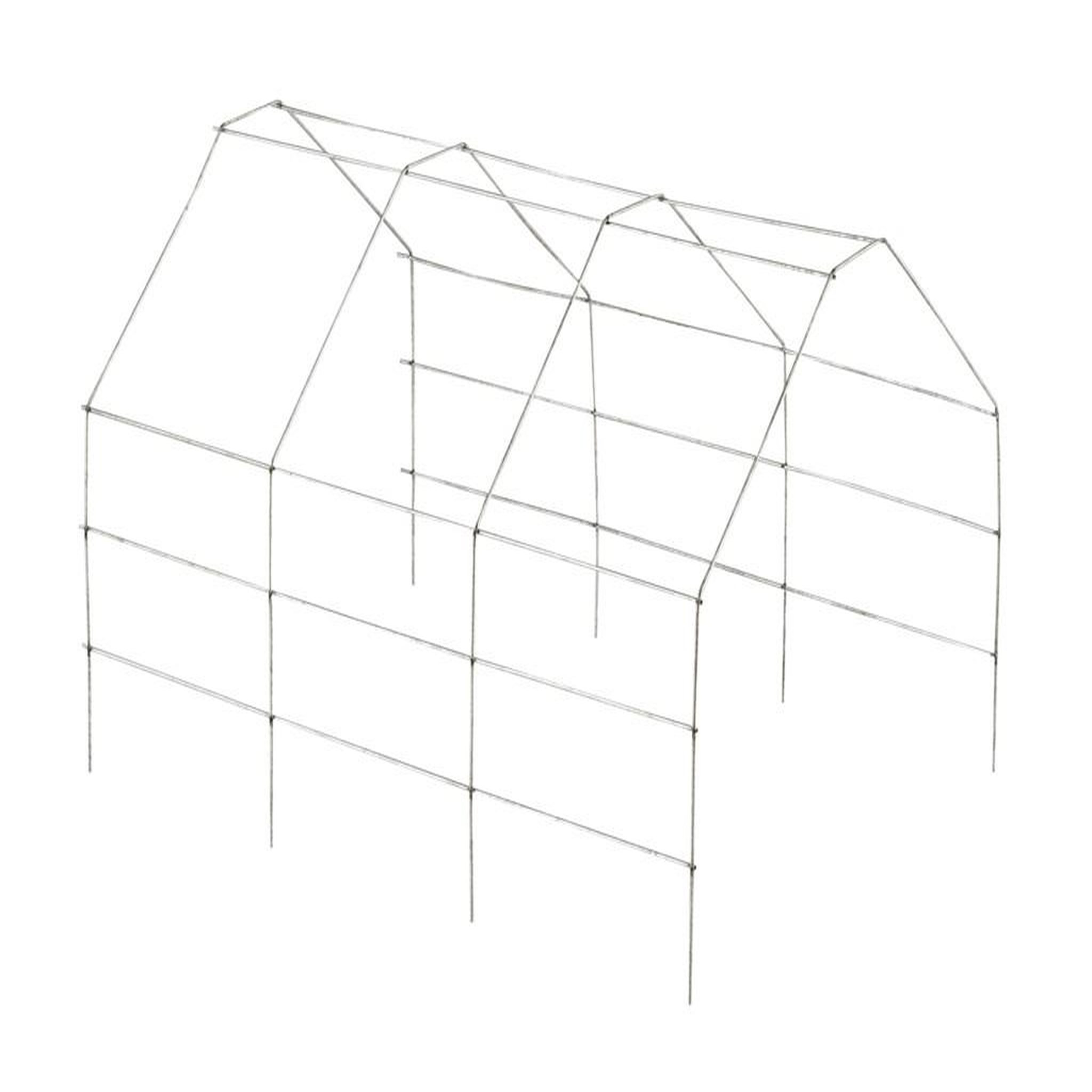 Nortene Structure métallique pour tunnel Nursy Metal - Métal - 1x0,60x0,50m Ø 4mm
