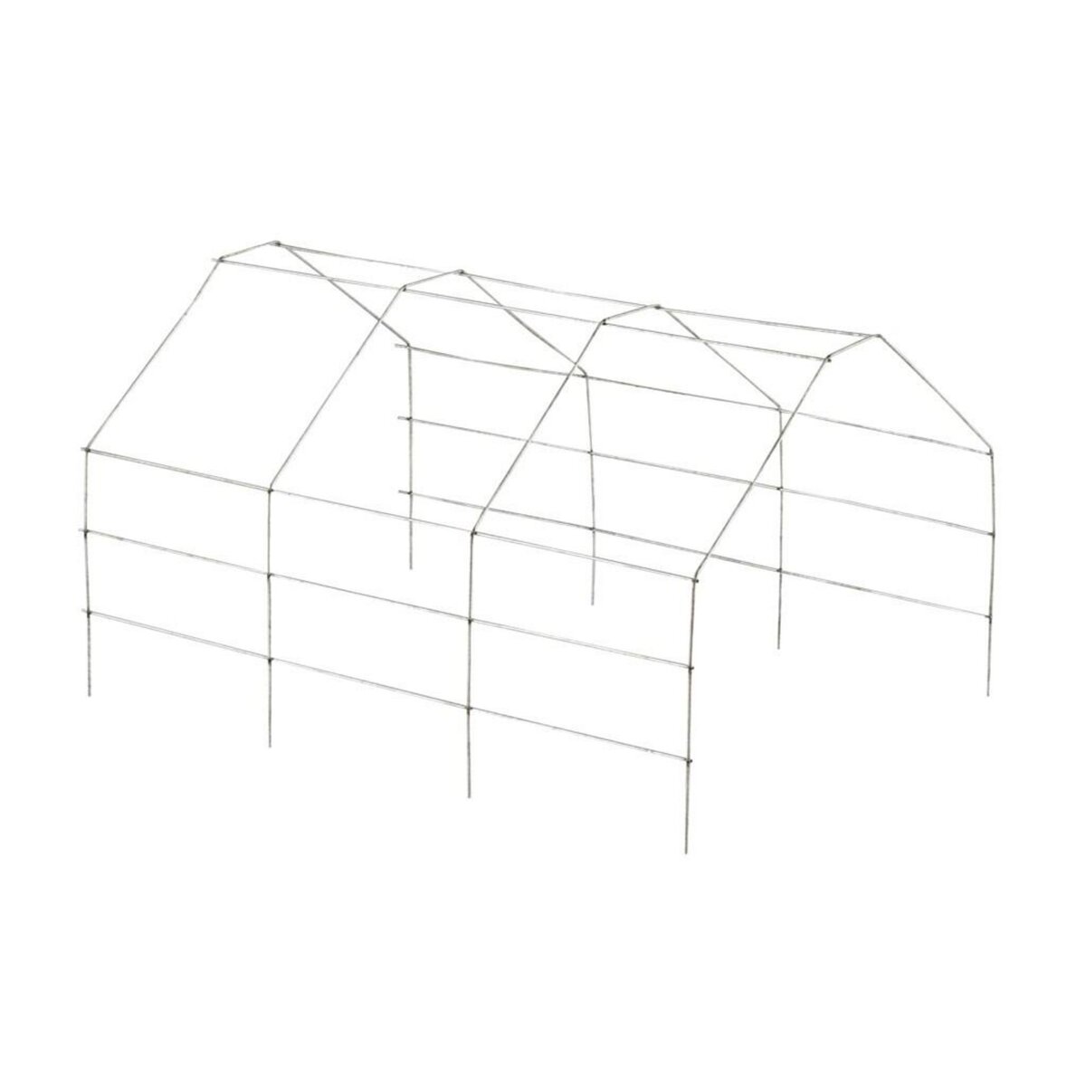 Nortene Structure métallique pour tunnel Nursy Metal - Métal - 1x0,60x0,50m Ø 4mm