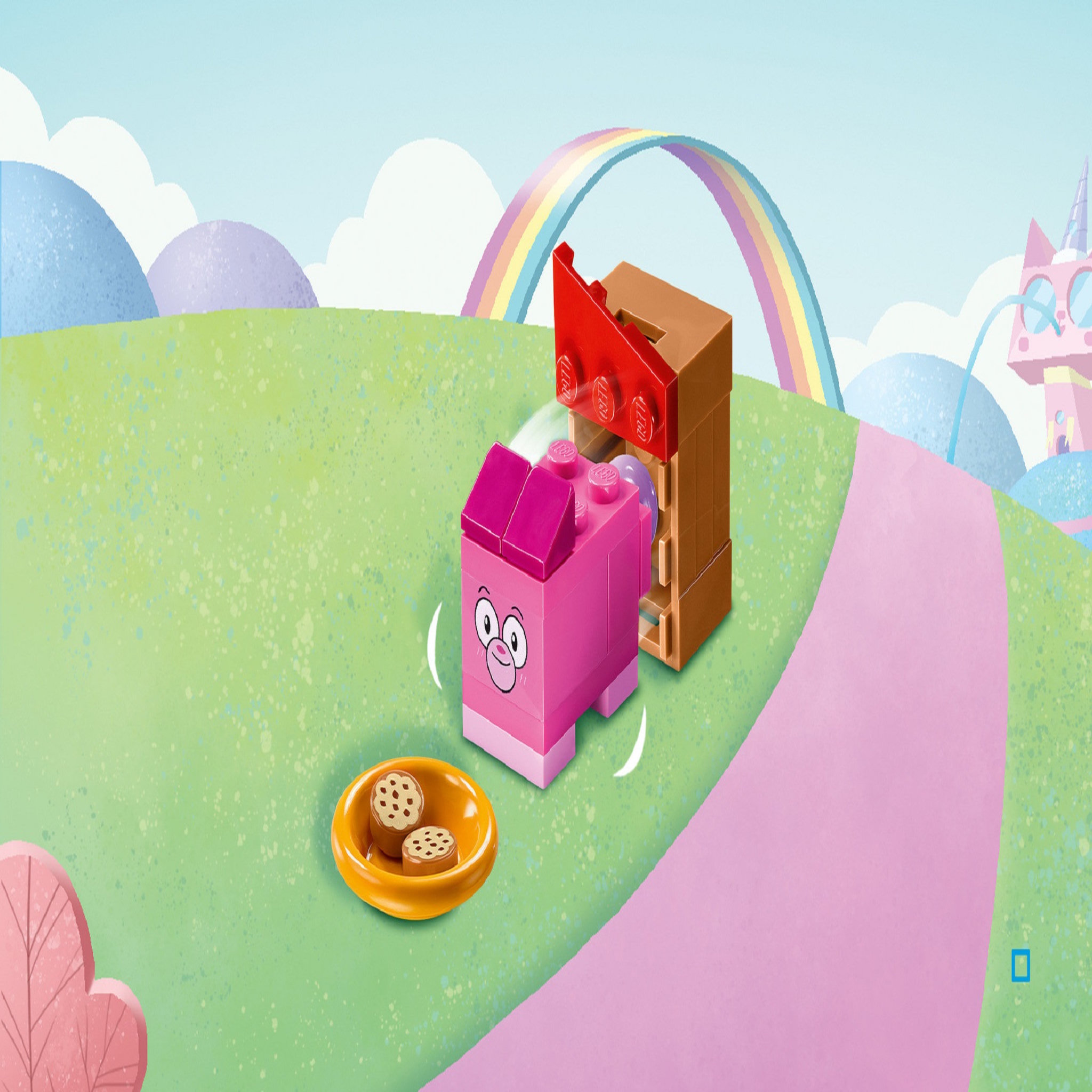 Voir la diapositive 6 : LEGO Unikitty! 41451 - La voiture dans les nuages de Unikitty