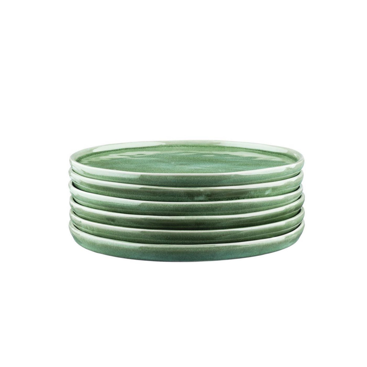 BJORN Assiette MAGMA Ø27cm - 6 pièces - Menthe