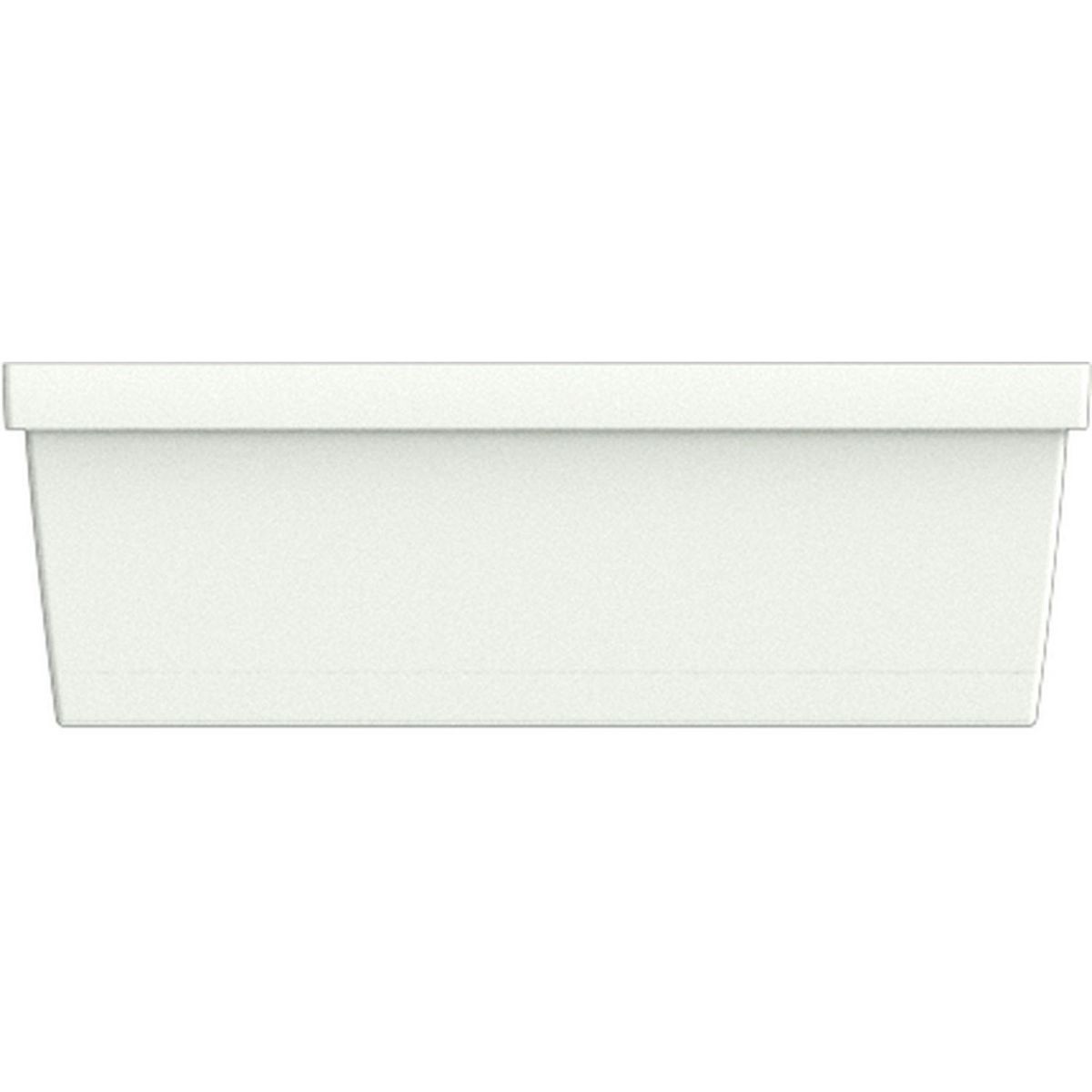 GARDENSTAR Balconnière + plateau L50 cm blanc crème