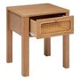 Voir la diapositive 2 : ATMOSPHERA Table de Chevet 1 Tiroir  Tiria  52cm Marron