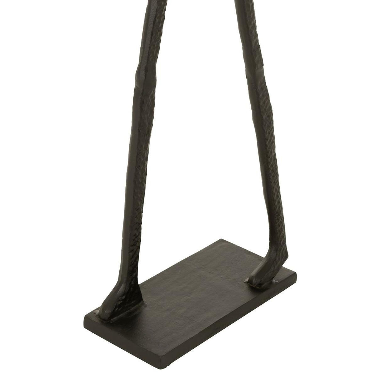 Paris Prix Lot de 2 Statues en Métal  Marche  150cm Noir