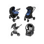Voir la diapositive 1 : CHICCO Pack urban plus (poussette + nacelle transformable + auto-fix fast) Denim