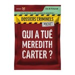 Asmodee Jeu d enquête Asmodee Dossiers Criminels Pocket 1 Qui a tué Meredith Carter ?