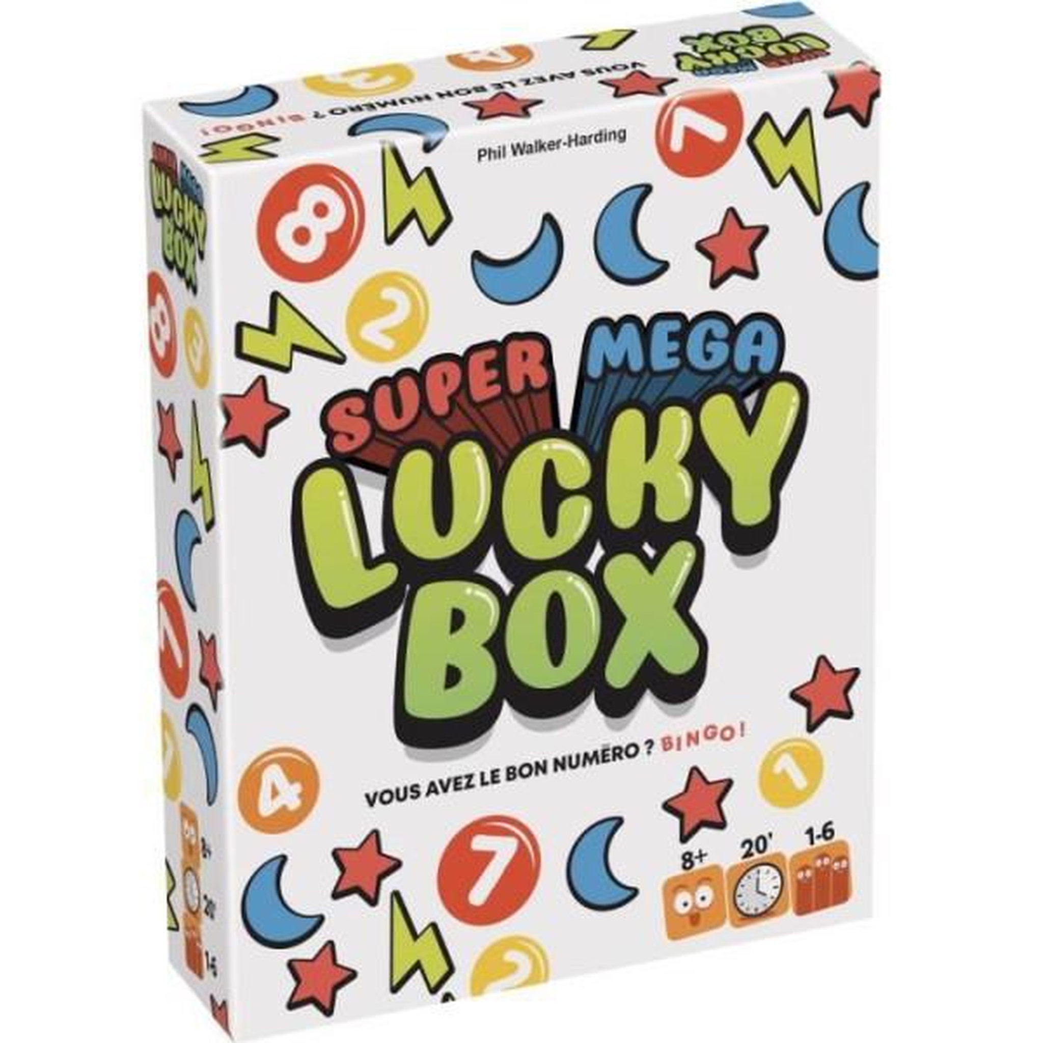 Asmodee Super méga lucky box - asmodee - jeu de société