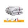 Voir la diapositive 3 : DODO Couette 240 x 260 cm - DODO - Tempérée - 100% fibre polyester - Pour 2 personnes - Blanc