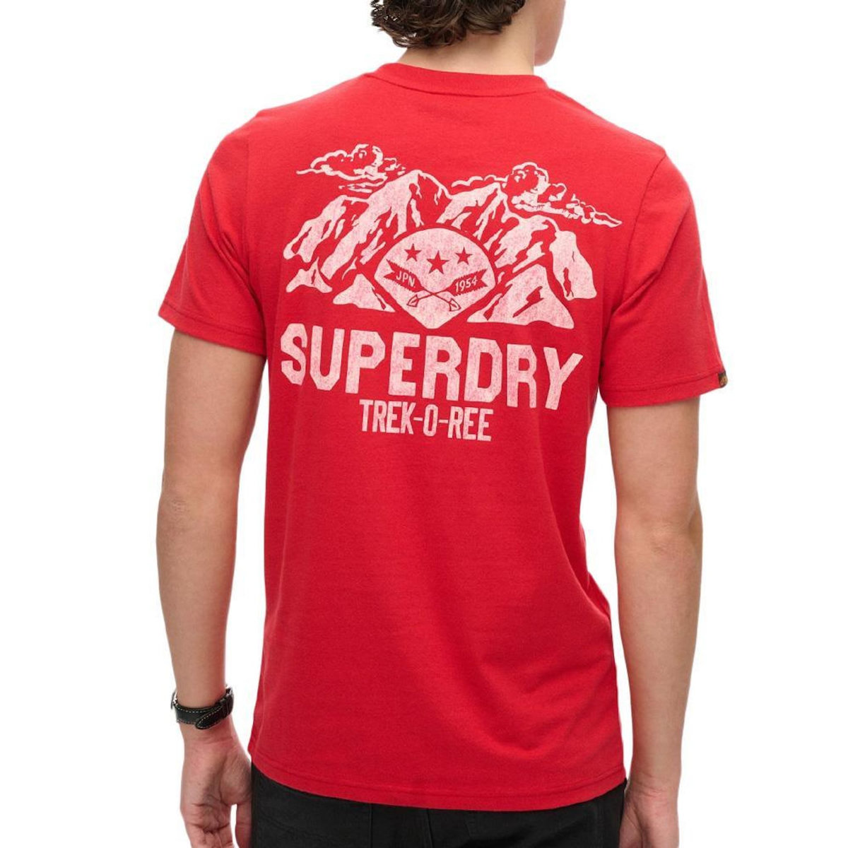 SUPERDRY T-shirt Rouge Homme Superdry Outdoor