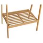 Voir la diapositive 2 : Portant pliable avec étagère en bambou MAOA