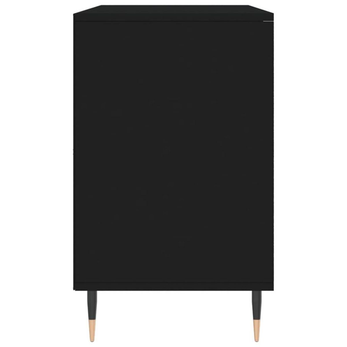 VIDAXL Armoire a chaussures Noir 102x36x60 cm Bois d'ingenierie