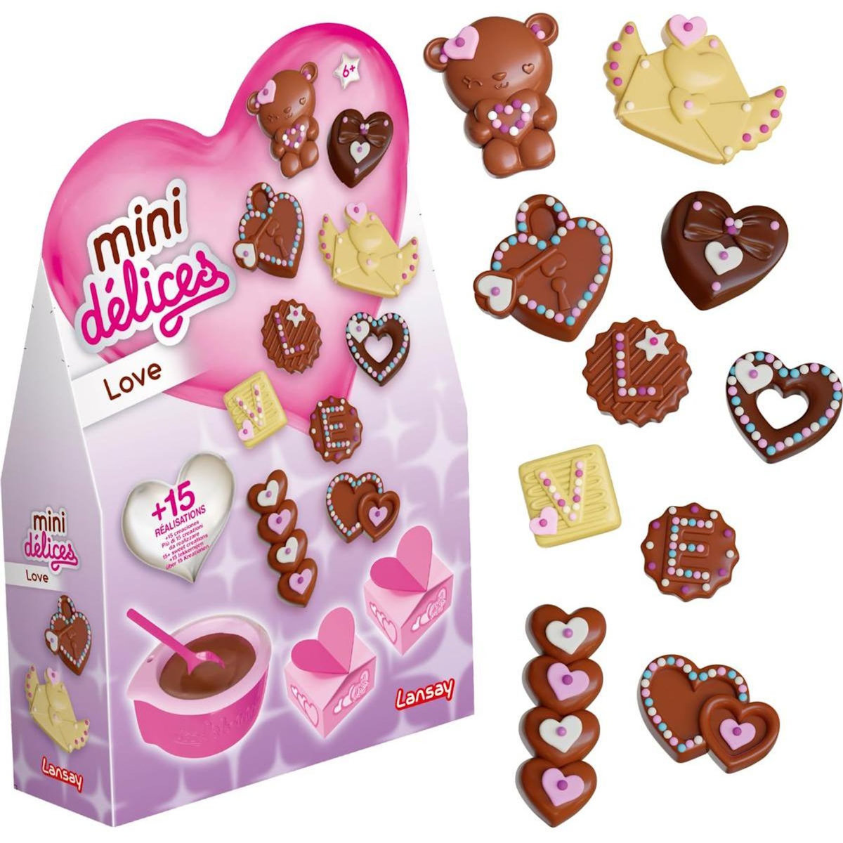LANSAY Love - Kit creation chocolat