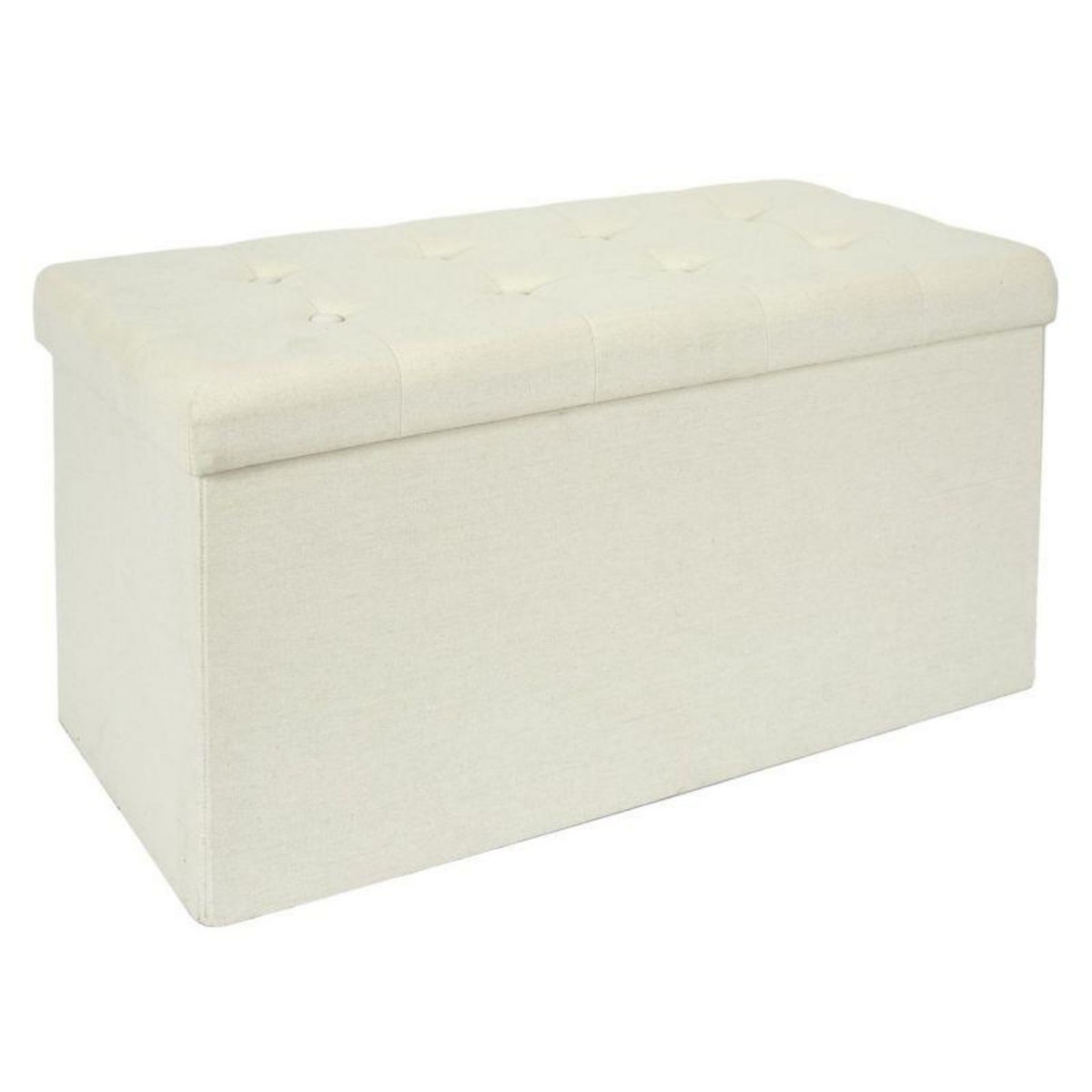 Paris Prix Banc Pliable & Coffre  Eleonor  76cm Beige