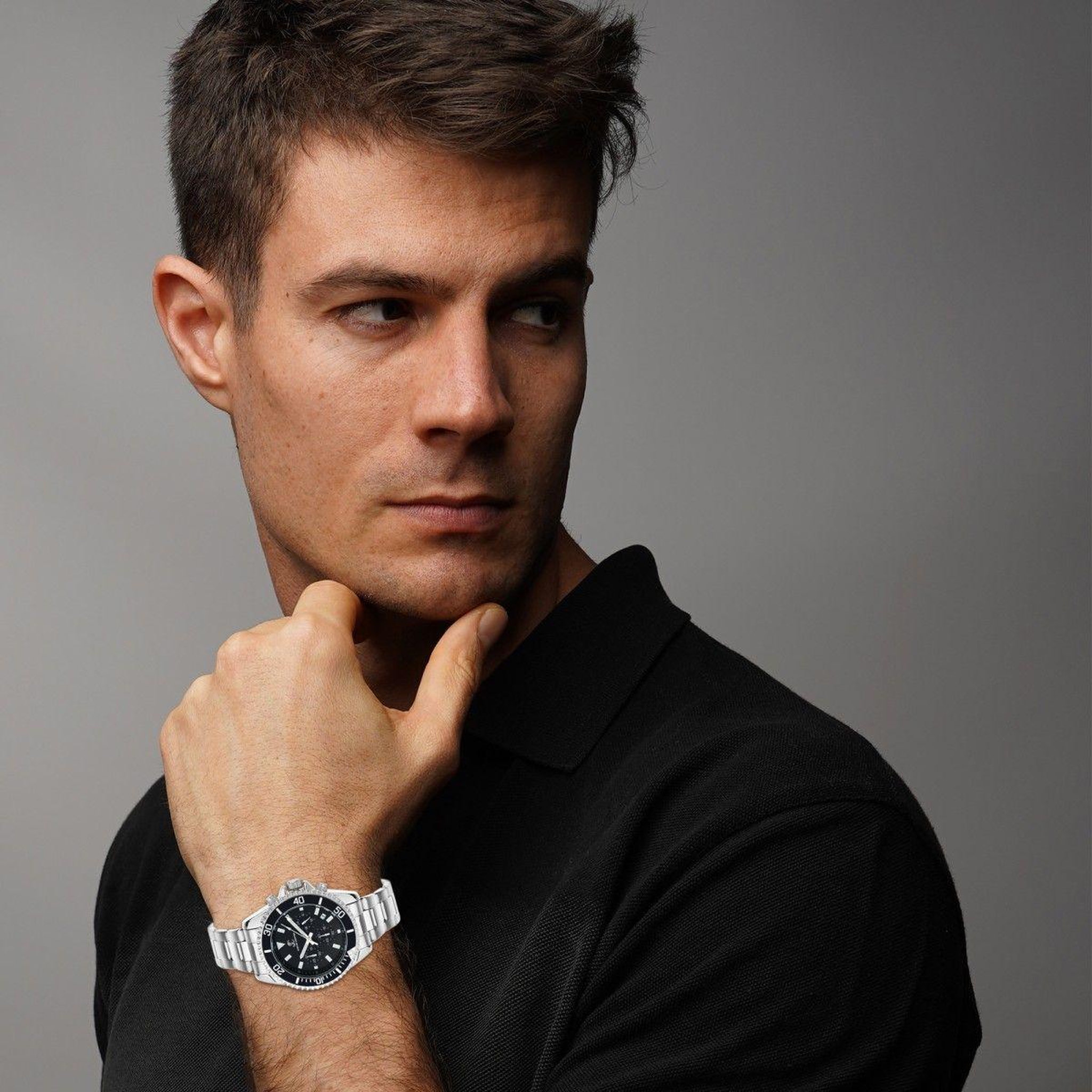 Voir la diapositive 2 : SC CRYSTAL Montre homme quartz par Pascal Szerman