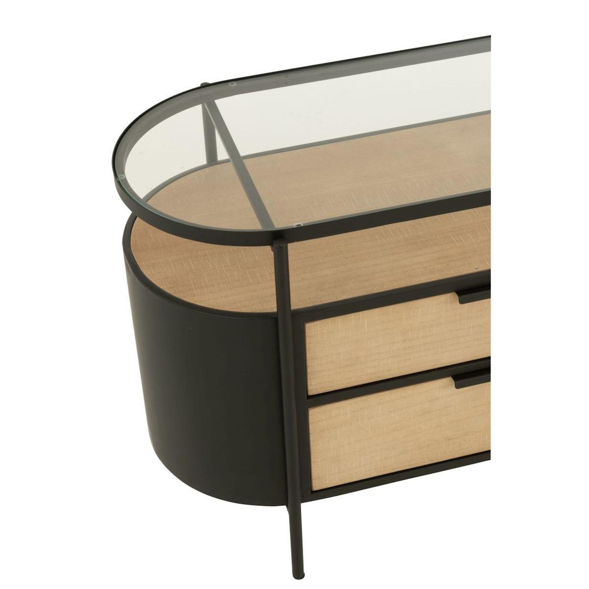 Paris Prix Buffet 4 Tiroirs  Bya  133cm Naturel