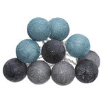 ATMOSPHERA Guirlande Led 10 Boules  Winter  165cm Multicolore