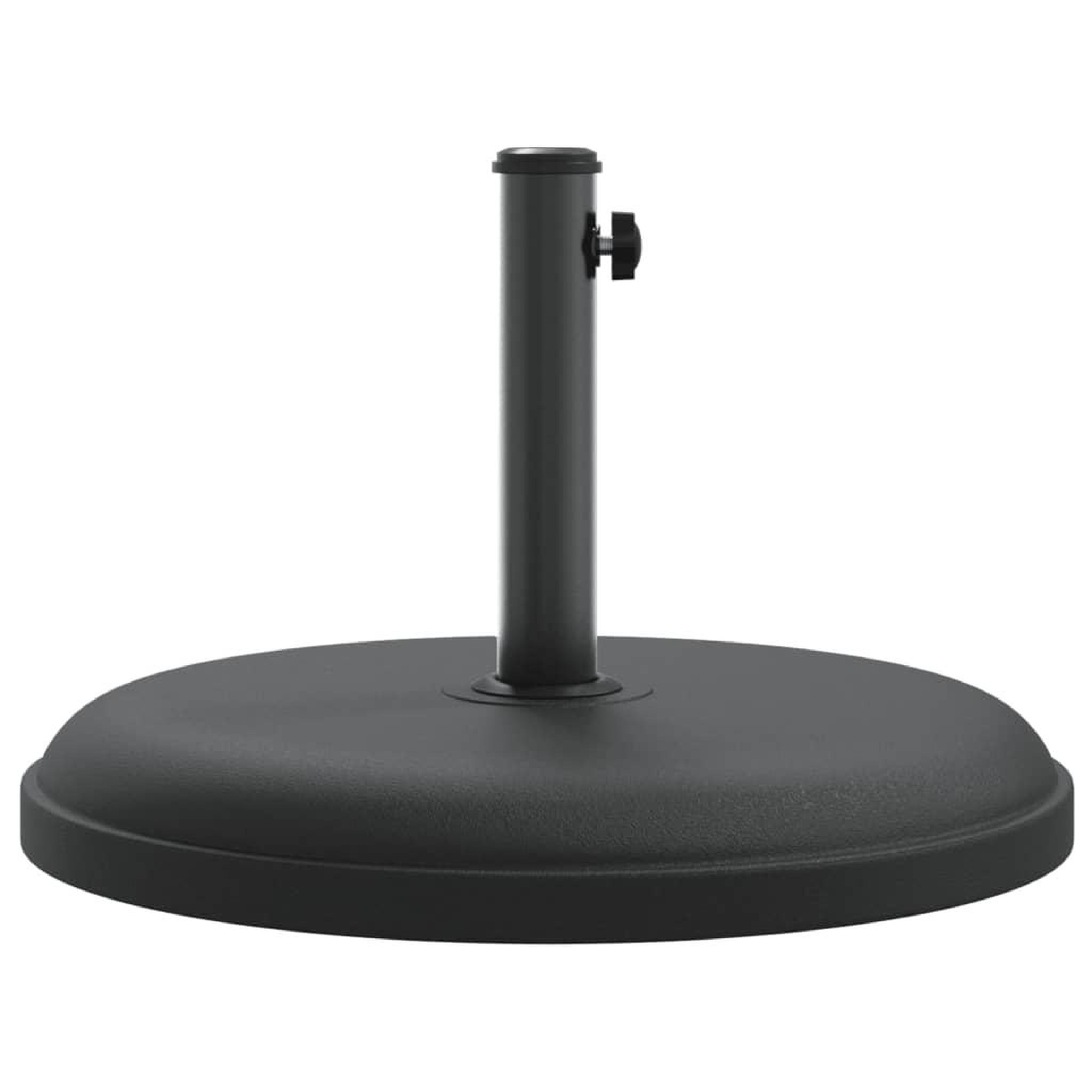 Voir la diapositive 5 : VIDAXL Base de parasol pour mats Ø32/35/38 mm 25 kg rond